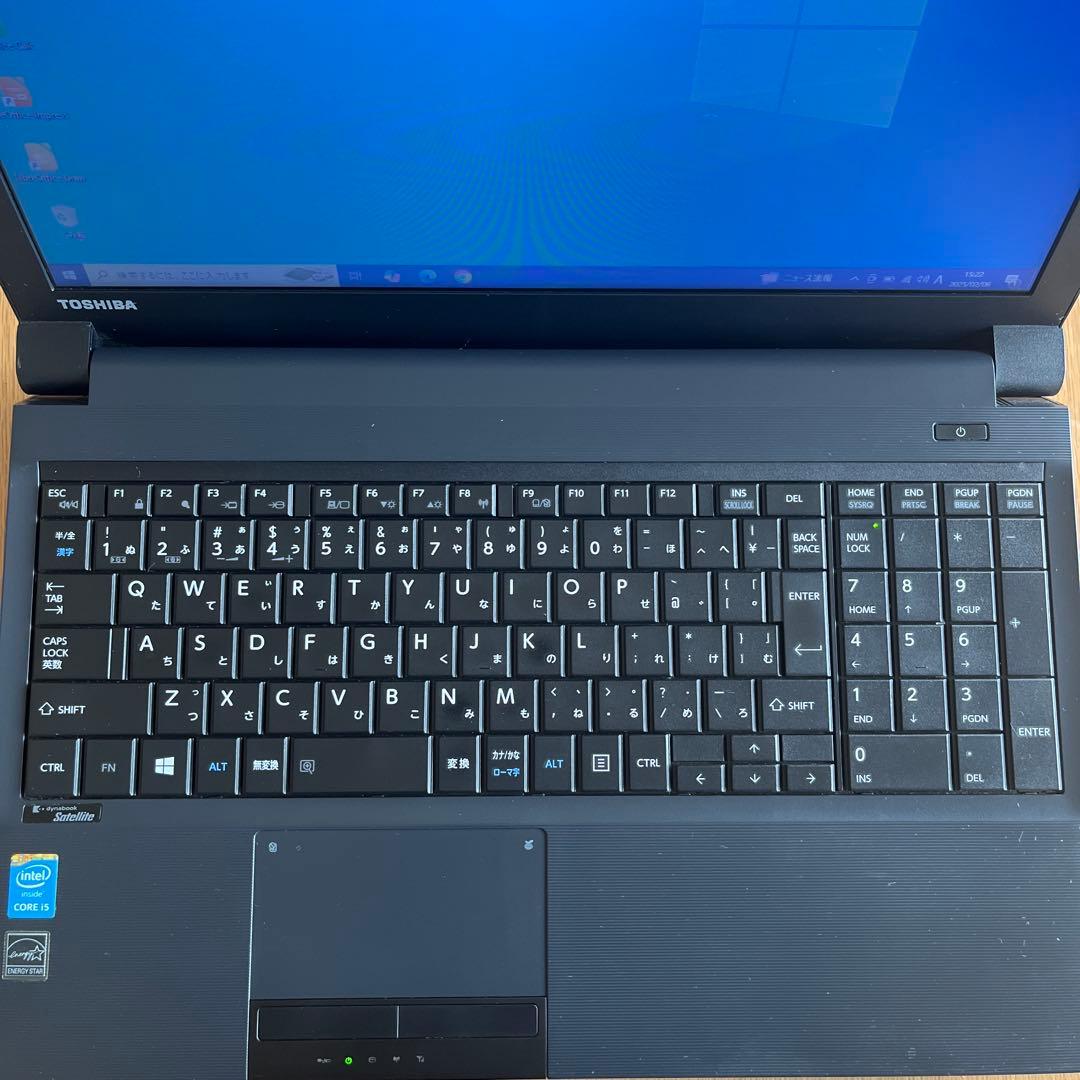 15.6型ノートPC 東芝 B554/M i5 メモリ:16GBWin10Pro