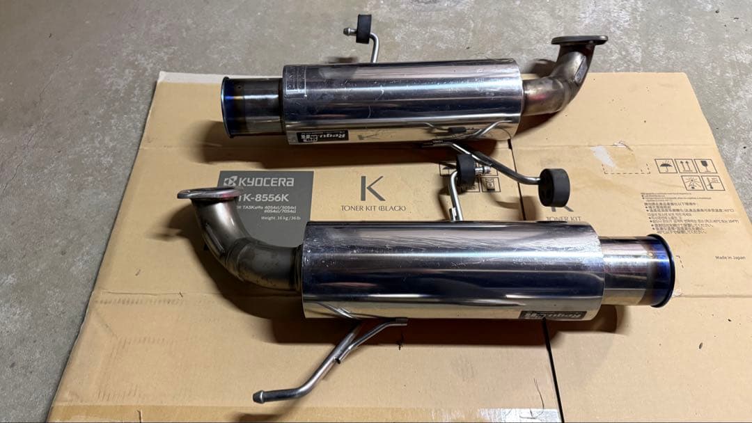 [柿本_改]BL5 レガシィB4用マフラー[Regu.06&R][車検対応]