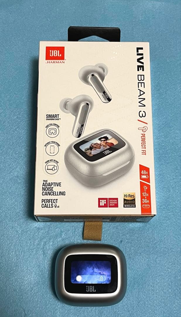 み！美品♪JBL Live Beam 3 シルバー