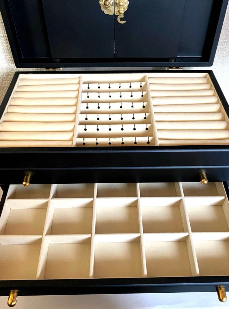 三面鏡 ジュエリーボックス 5段