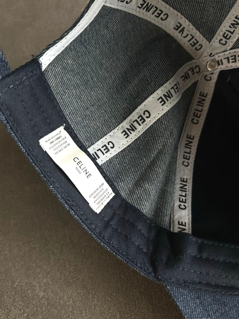 CELINE セリーヌ　ベースボールキャップ