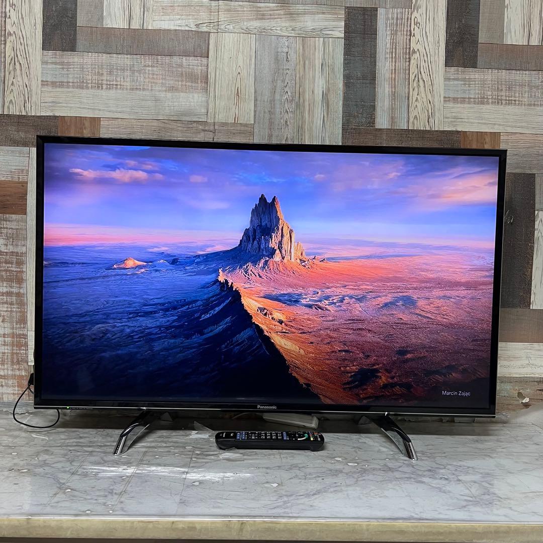 即日受渡❣️全国送料込パナソニック43型4K液晶テレビネット動画アプリ搭載