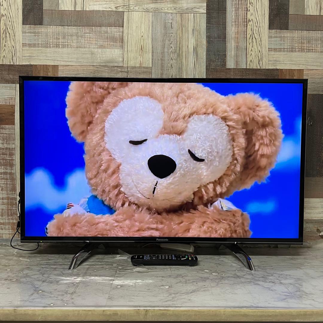 即日受渡❣️全国送料込パナソニック43型4K液晶テレビネット動画アプリ搭載