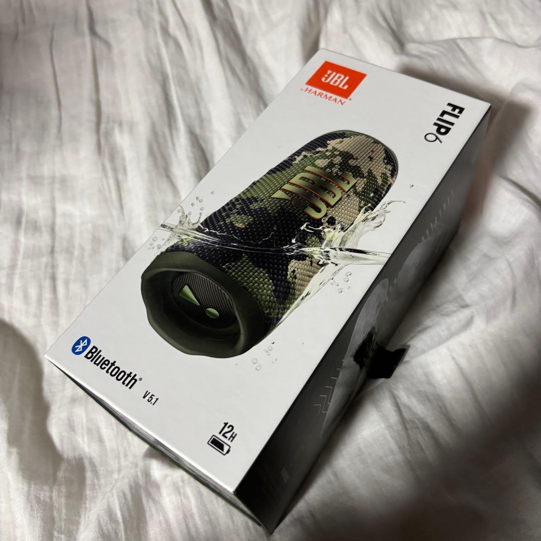 JBL FLIP6 迷彩 ワイヤレススピーカー