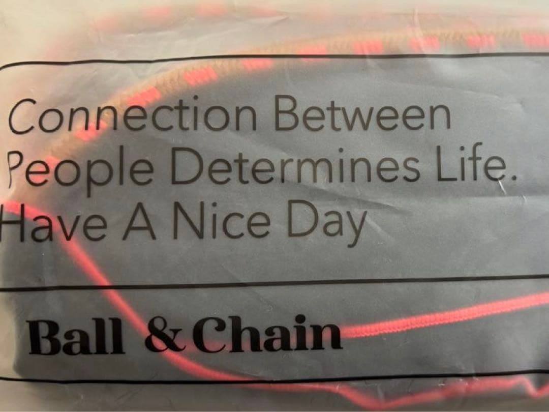 【新品未開封】 フェイラー ボールアンドチェーン ブラック Lサイズ