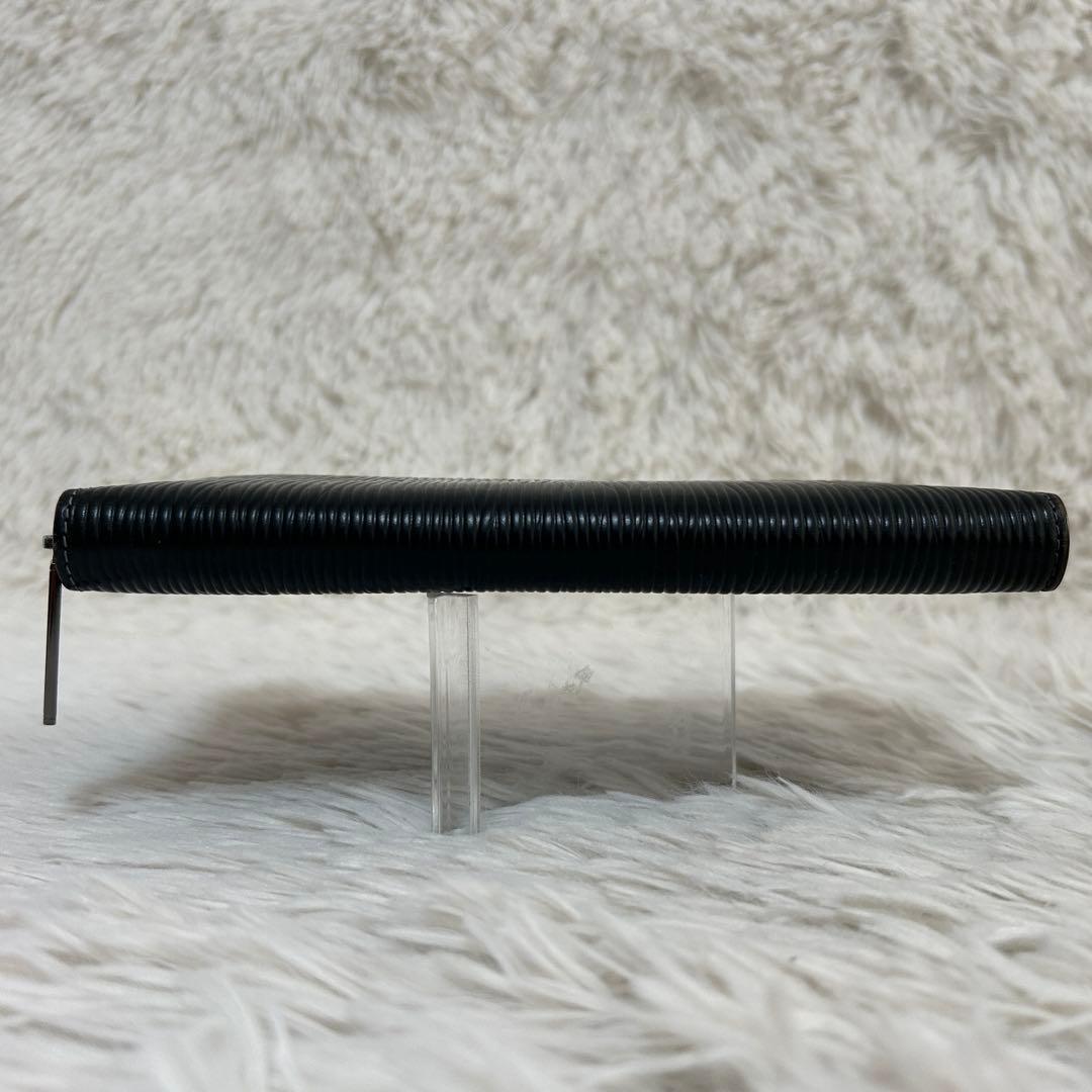 極美品✨ココマイスター 長財布 ラウンドジップ　ブラック　ブライドルレザー