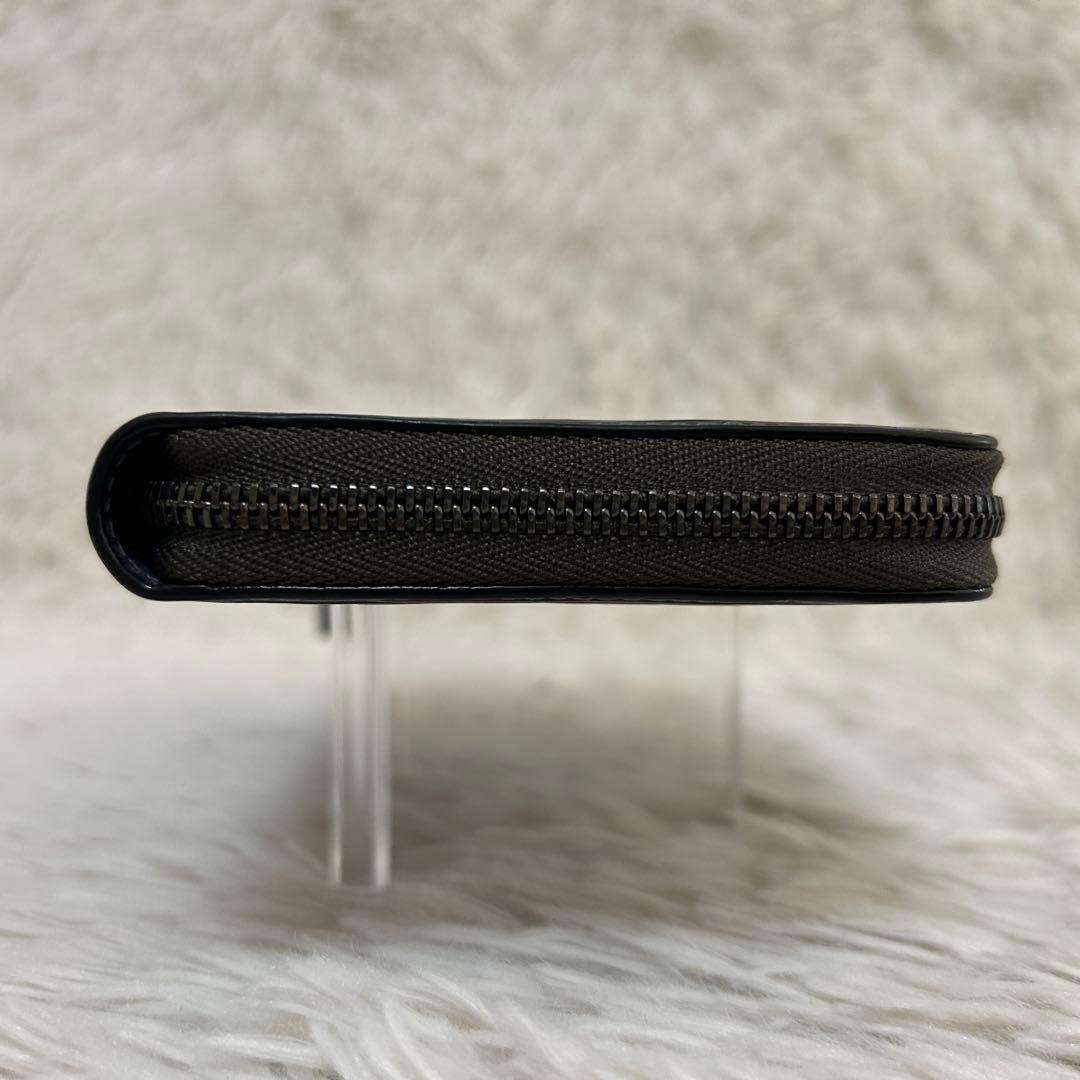 極美品✨ココマイスター 長財布 ラウンドジップ　ブラック　ブライドルレザー