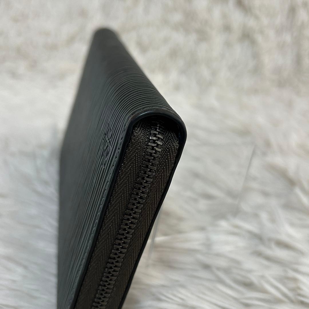 極美品✨ココマイスター 長財布 ラウンドジップ　ブラック　ブライドルレザー