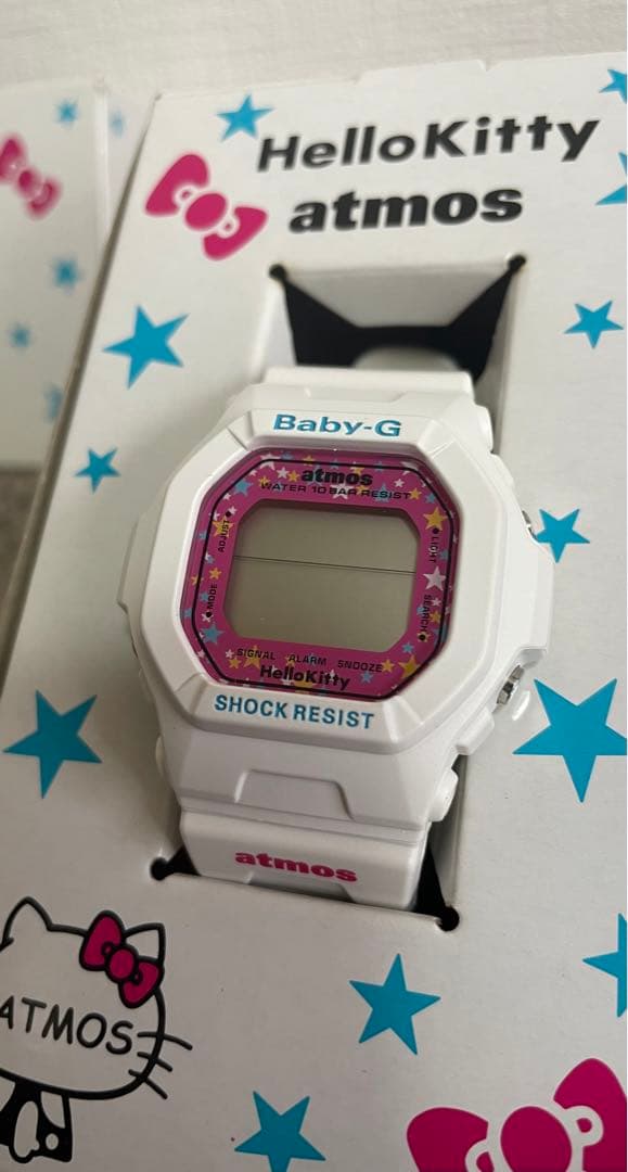 く*ん様 Baby-G ハローキティ×atmos 未使用品　電池切れ