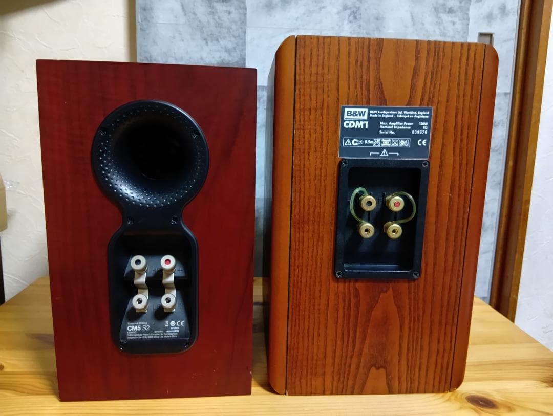 B＆W　CM5 S2（1本） と CDM1（1本）