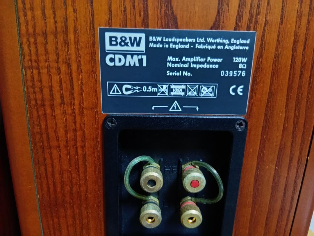 B＆W　CM5 S2（1本） と CDM1（1本）