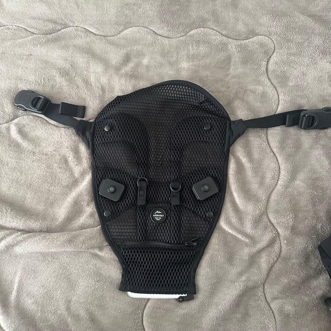 エアバギー　抱っこ紐　ジェットブラック