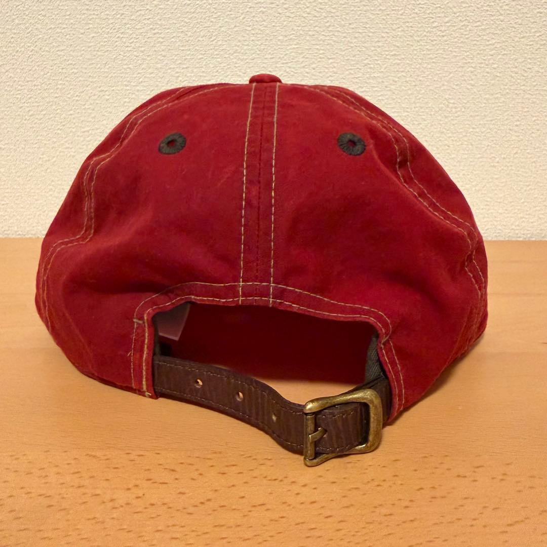 新品【RRL】コーデュロイビル オイルクロス ボール キャップ