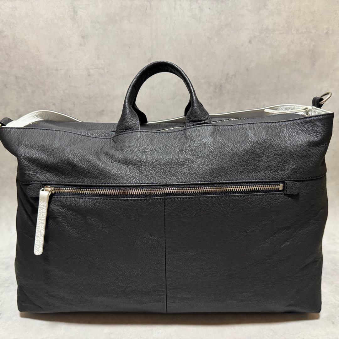 希少 未使用級 カワカワ kawa-kawa ボストンバッグ 2way 大容量