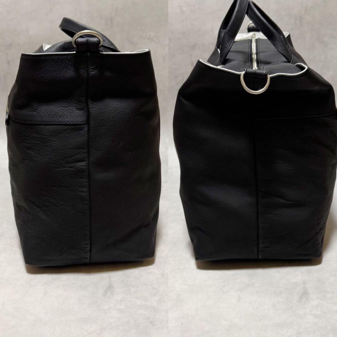 希少 未使用級 カワカワ kawa-kawa ボストンバッグ 2way 大容量