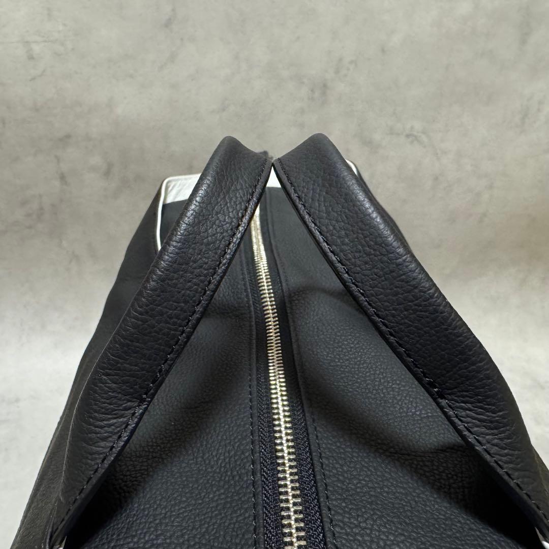 希少 未使用級 カワカワ kawa-kawa ボストンバッグ 2way 大容量