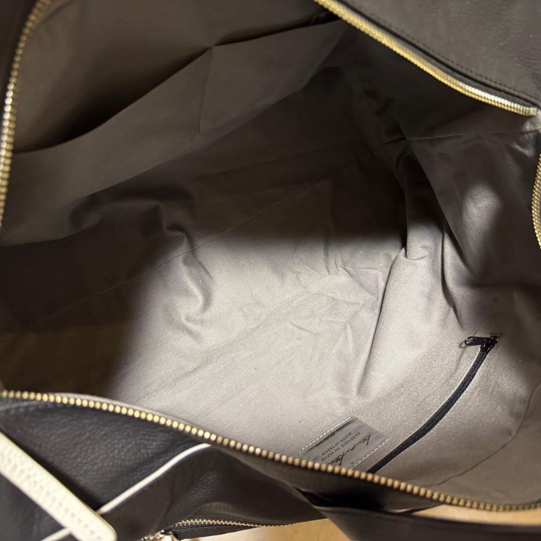 希少 未使用級 カワカワ kawa-kawa ボストンバッグ 2way 大容量