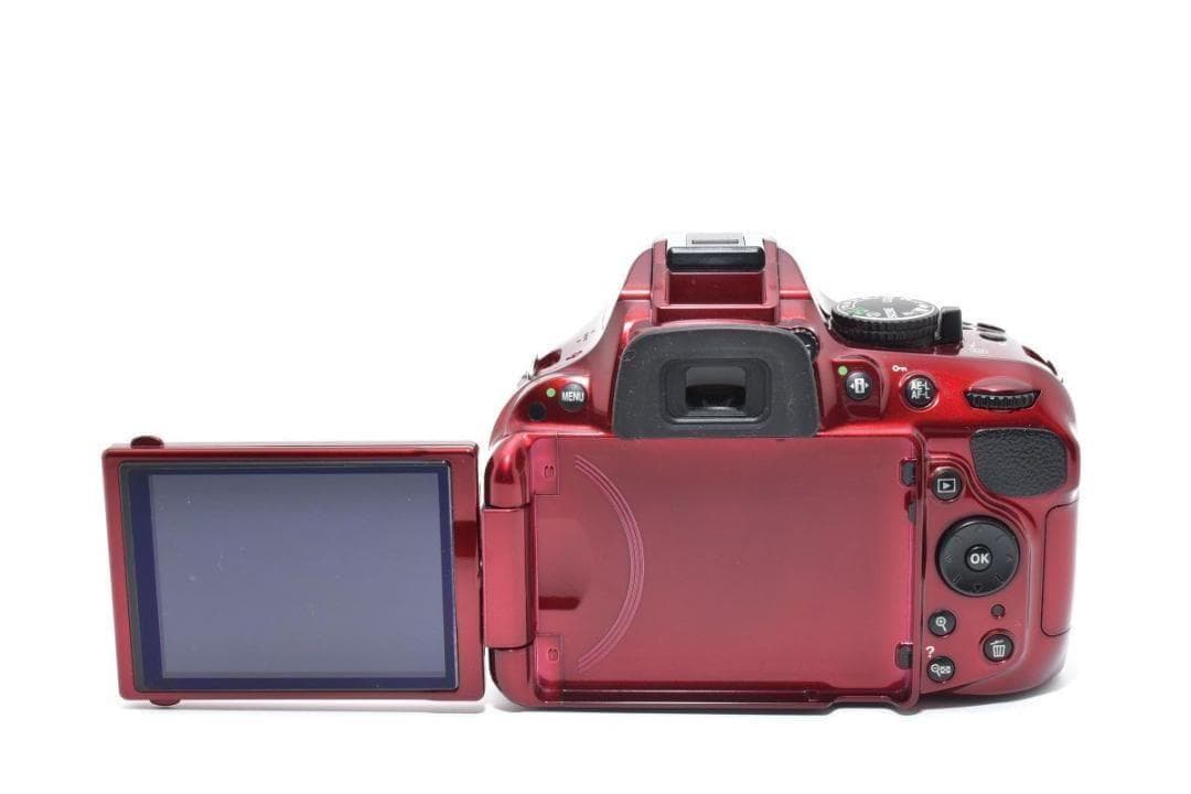 Nikon ニコン D5200 レンズキット レッド デジタル一眼レフカメラ