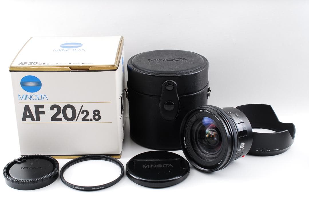 MINOLTA AF 20mm F/2.8 レンズ