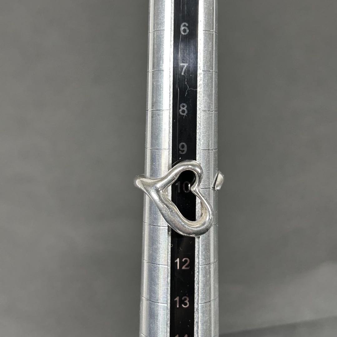 ティファニー 指輪 オープンハート シルバー925 サイズ10号 リング ハート