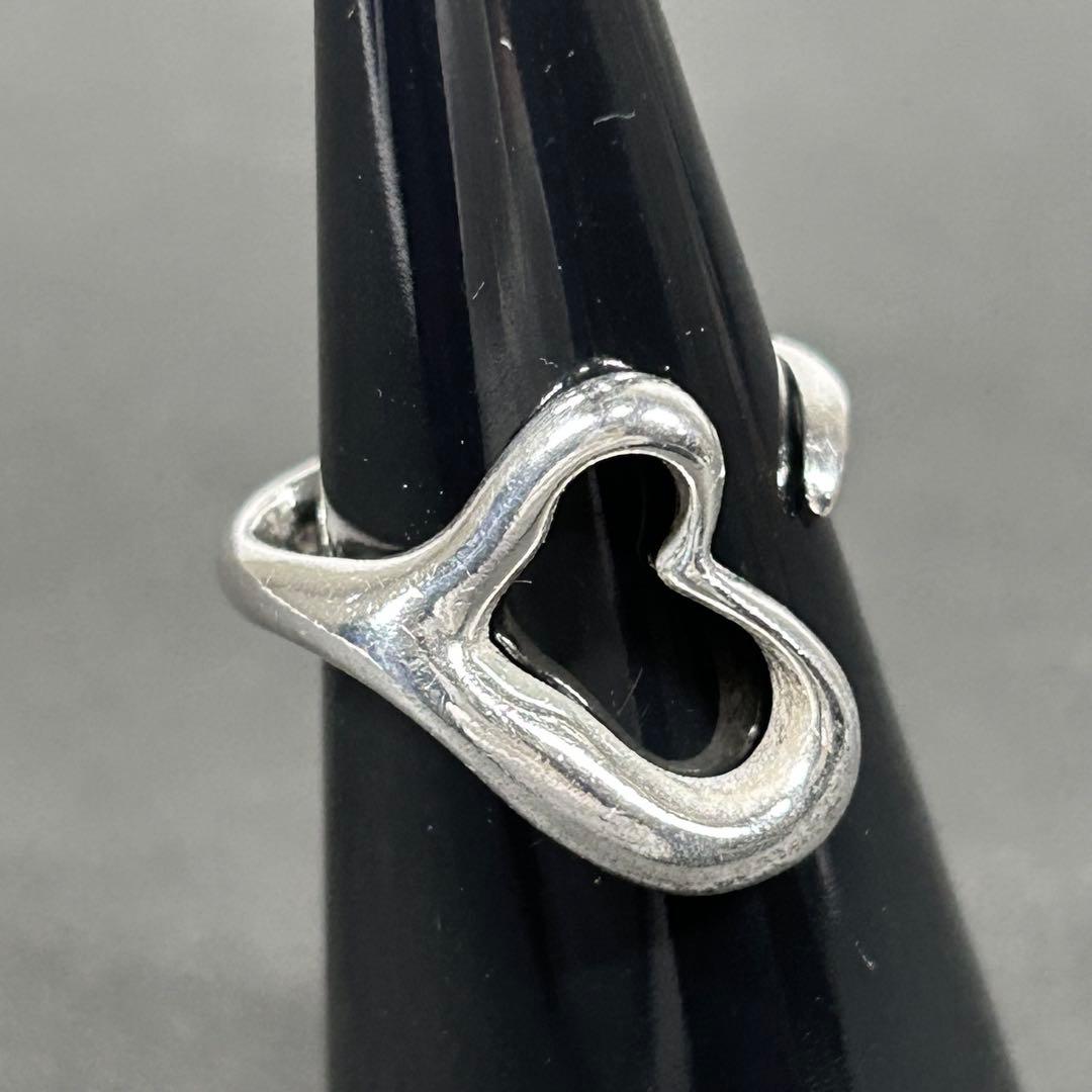 ティファニー 指輪 オープンハート シルバー925 サイズ10号 リング ハート