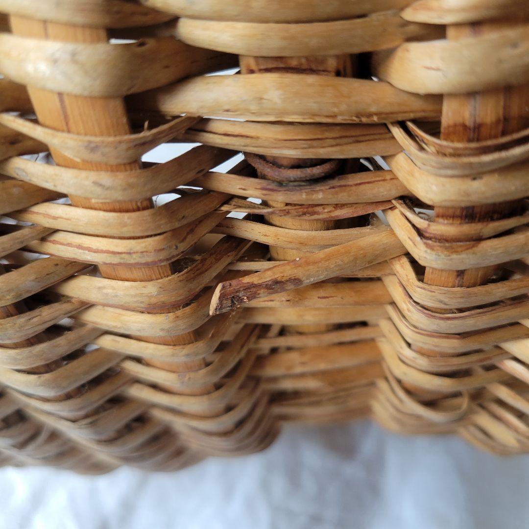 フランス　アンティーク　パニエ　小さめ　ピーナッツ