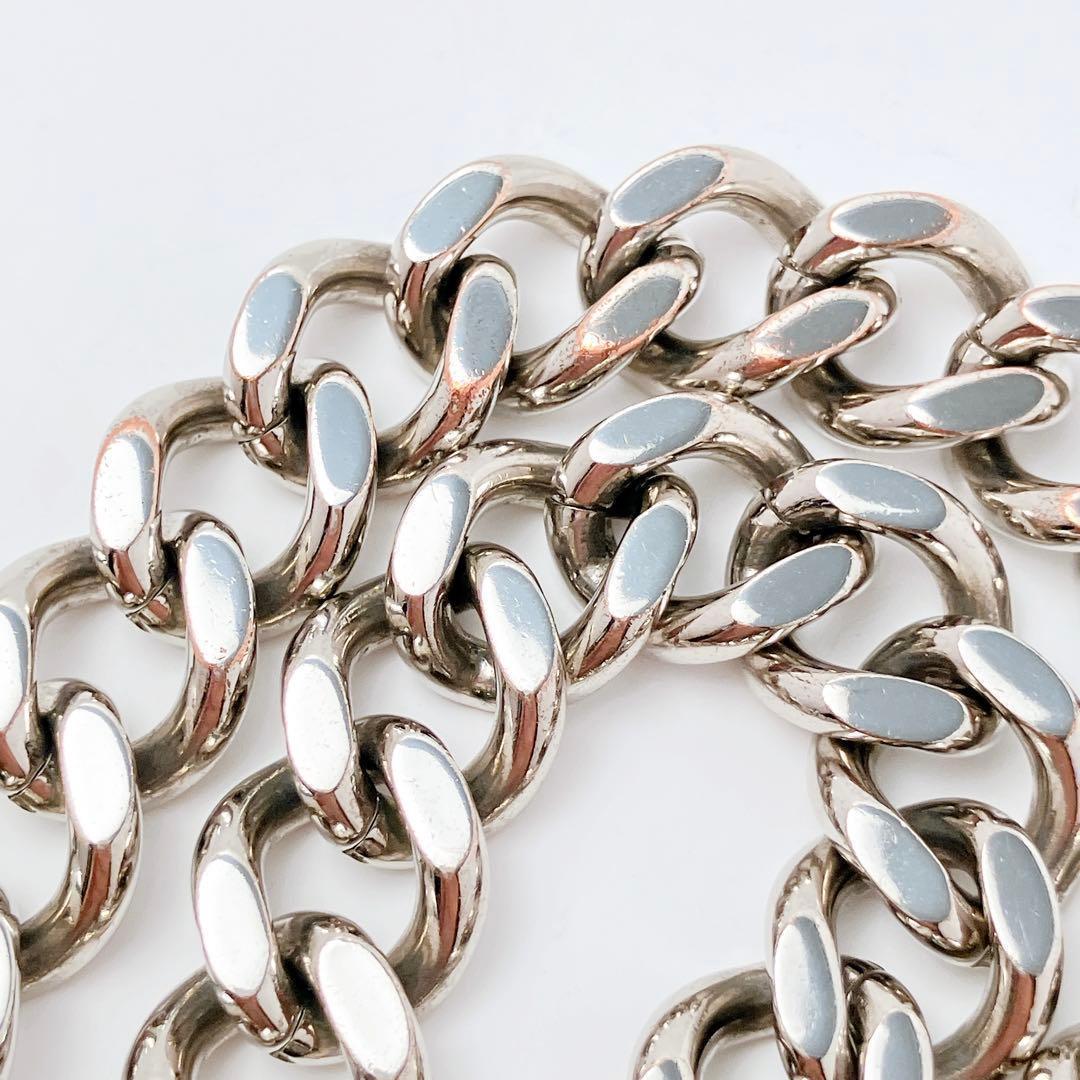 ディオール CD dior チェーン ネックレス シルバー メンズ ON184