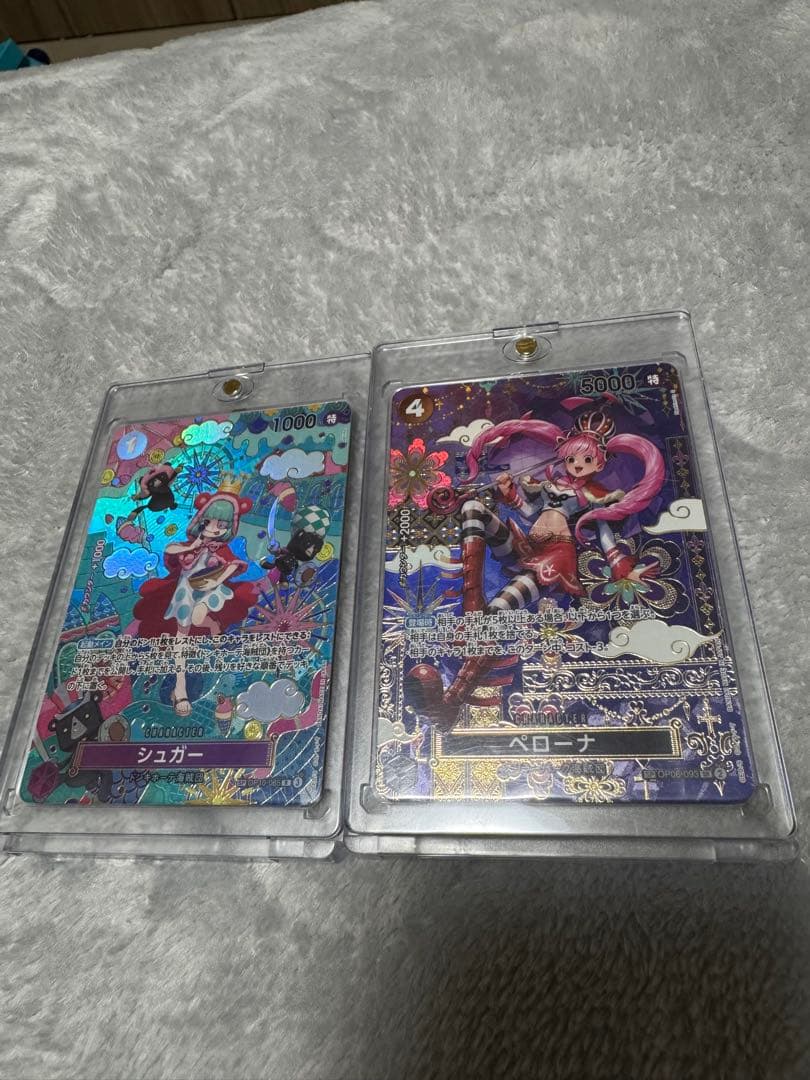 ワンピースカード　蒼海の七傑　SP ペローナ　シュガー