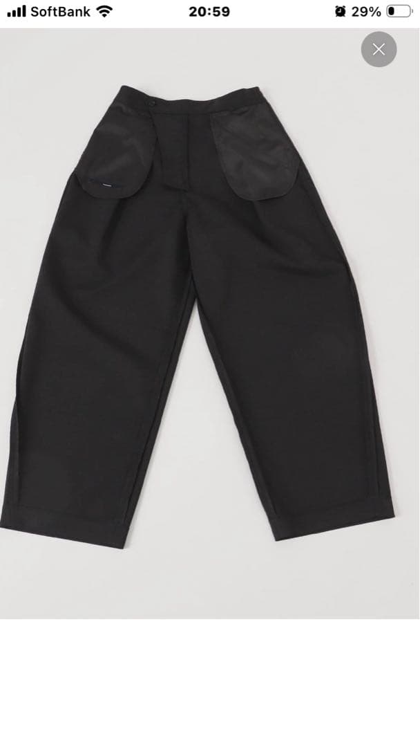 フレームワーク　タックカーブバックゴムパンツ美品！