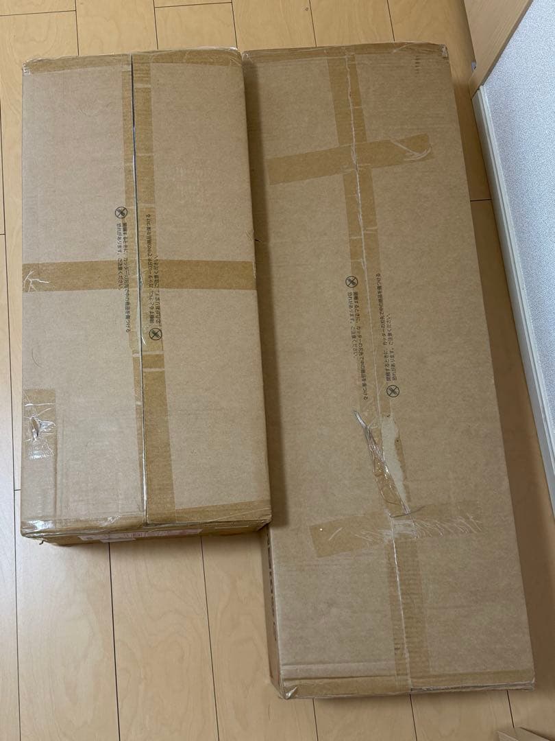 ホワイト セミダブル　すのこベッド　ステージベッド　　コンセント付き　未組立