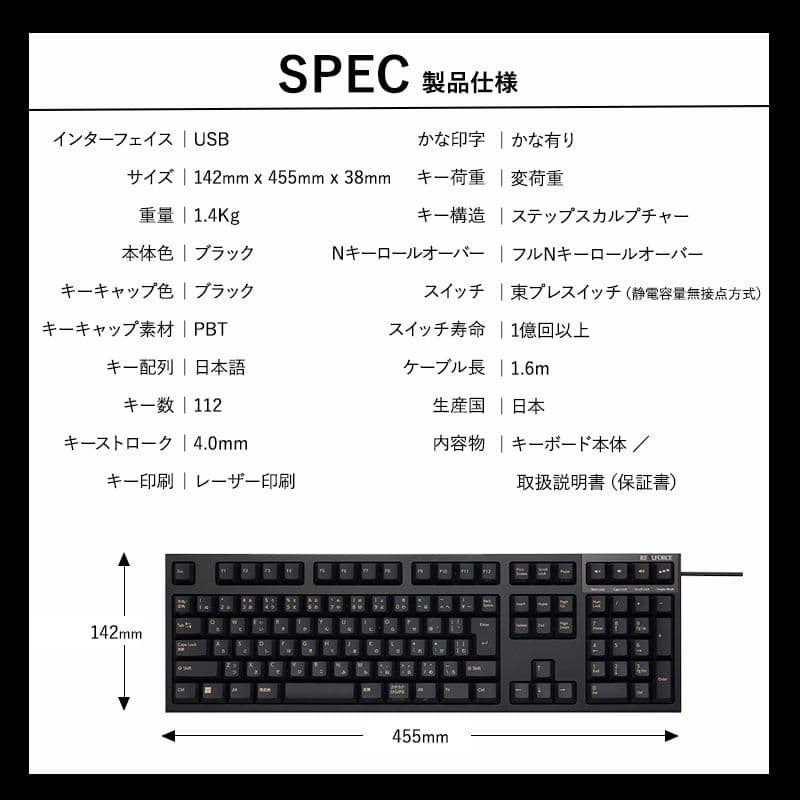 （新品未開封）東プレ　REALFORCE R3SA12