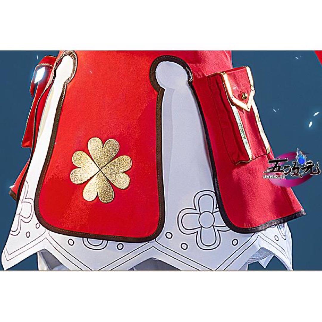 【即日発送可能】猫と3丁目　原神　クレー　コスプレ　衣装セット　Sサイズ