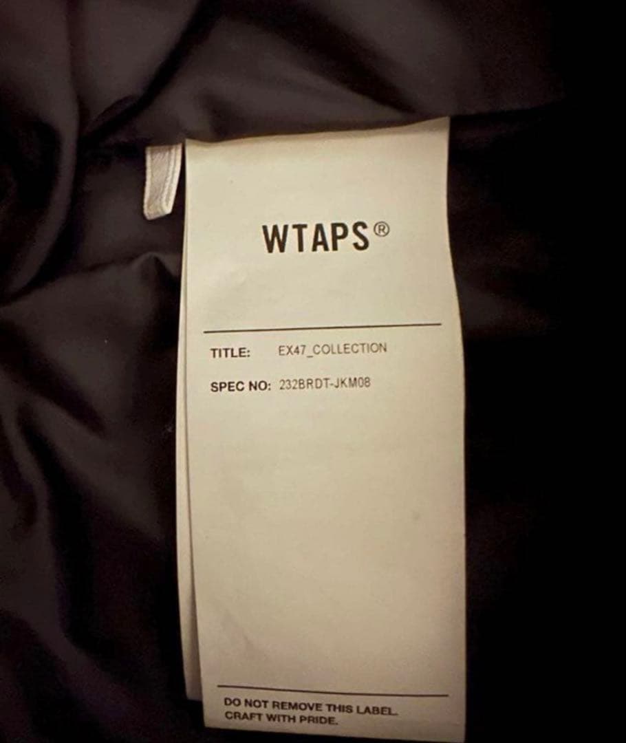 最終値下げWTAPS TRACK PADDED JACKET L（03）