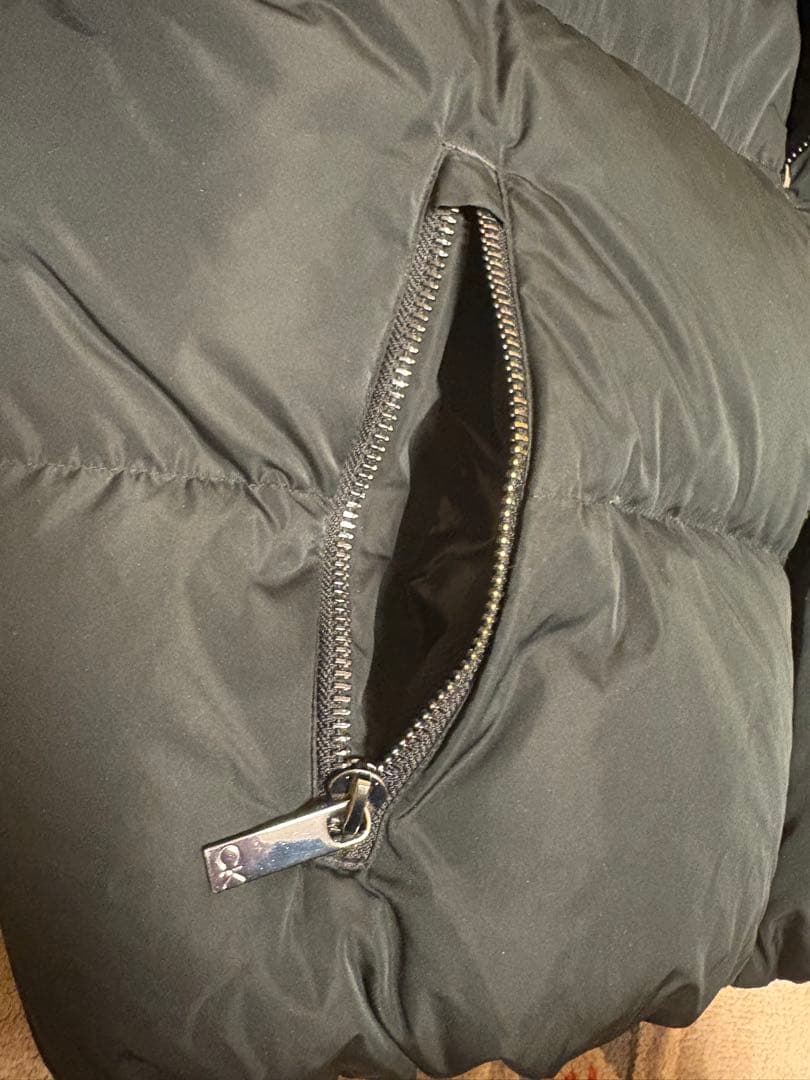   ブラックダウンジャケット