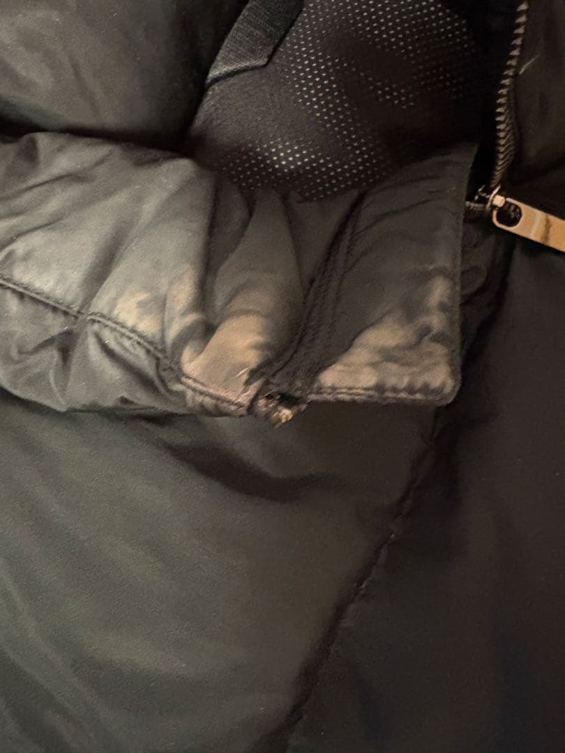   ブラックダウンジャケット