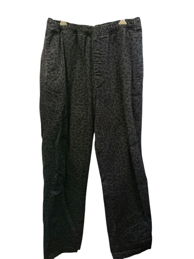 STUSSY LEOPARD BEACH PANT INK BLUE Mサイズ