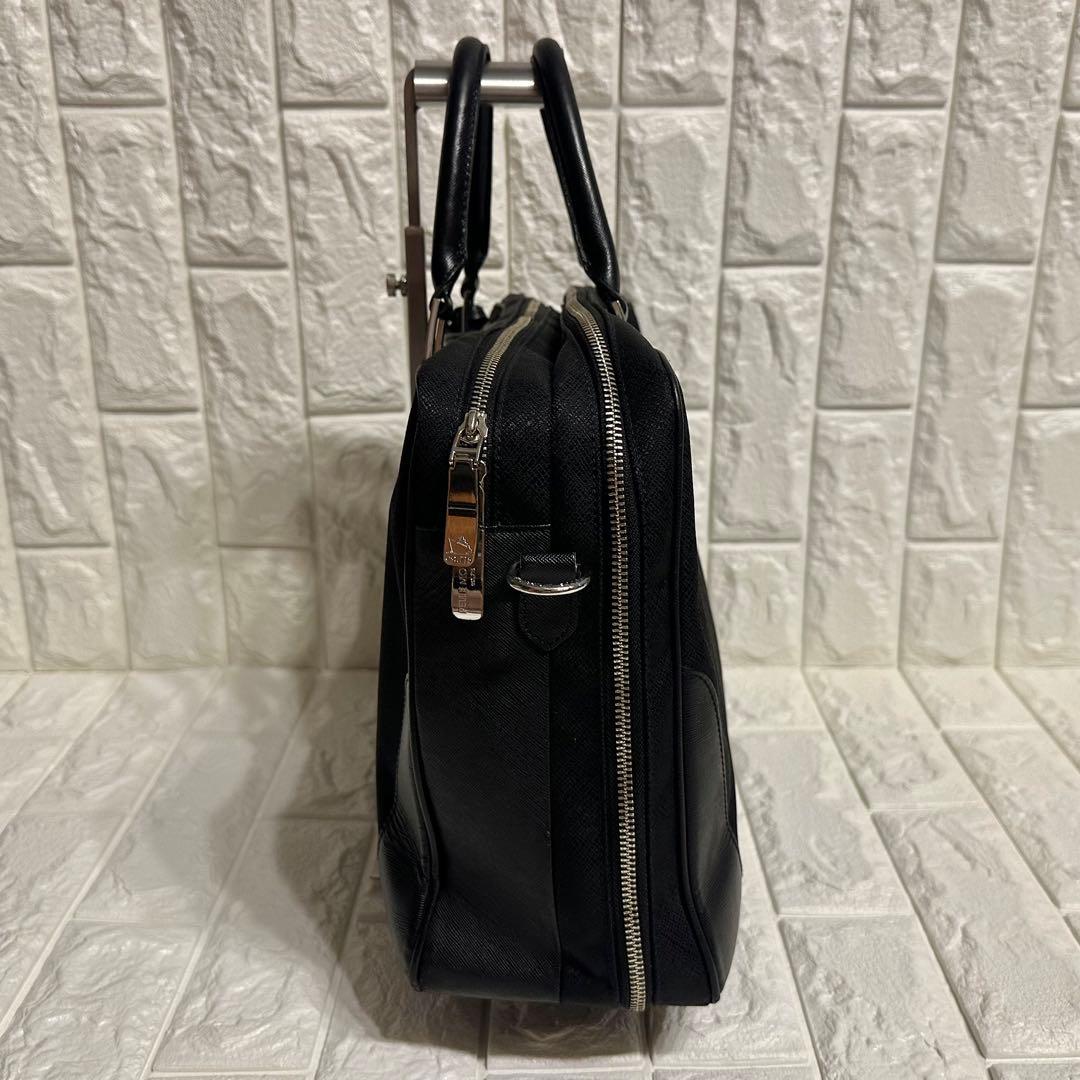 ✨️極美品 ペッレモルビダ ビジネスバッグ ブラック レザー 2way A4収納◎