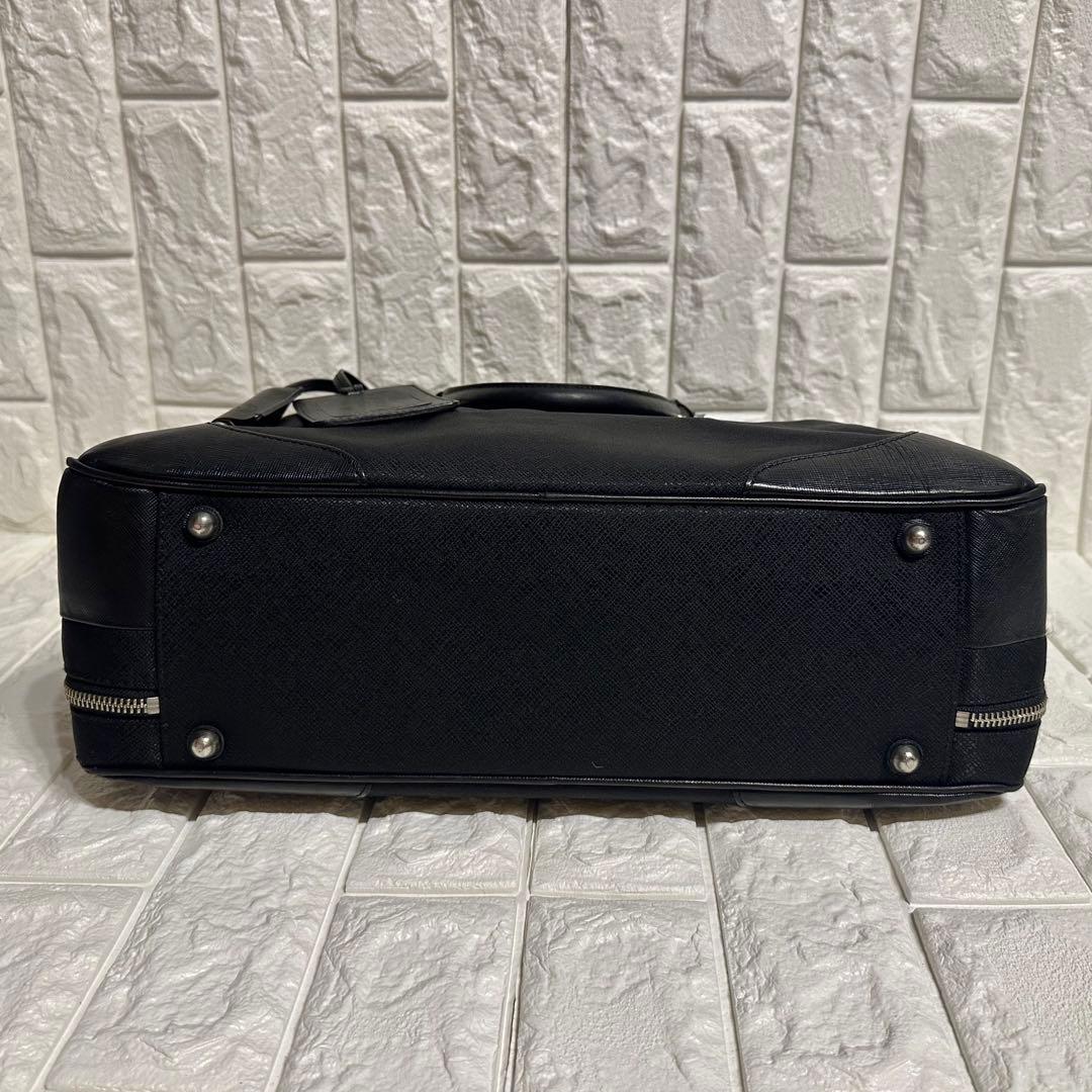 ✨️極美品 ペッレモルビダ ビジネスバッグ ブラック レザー 2way A4収納◎