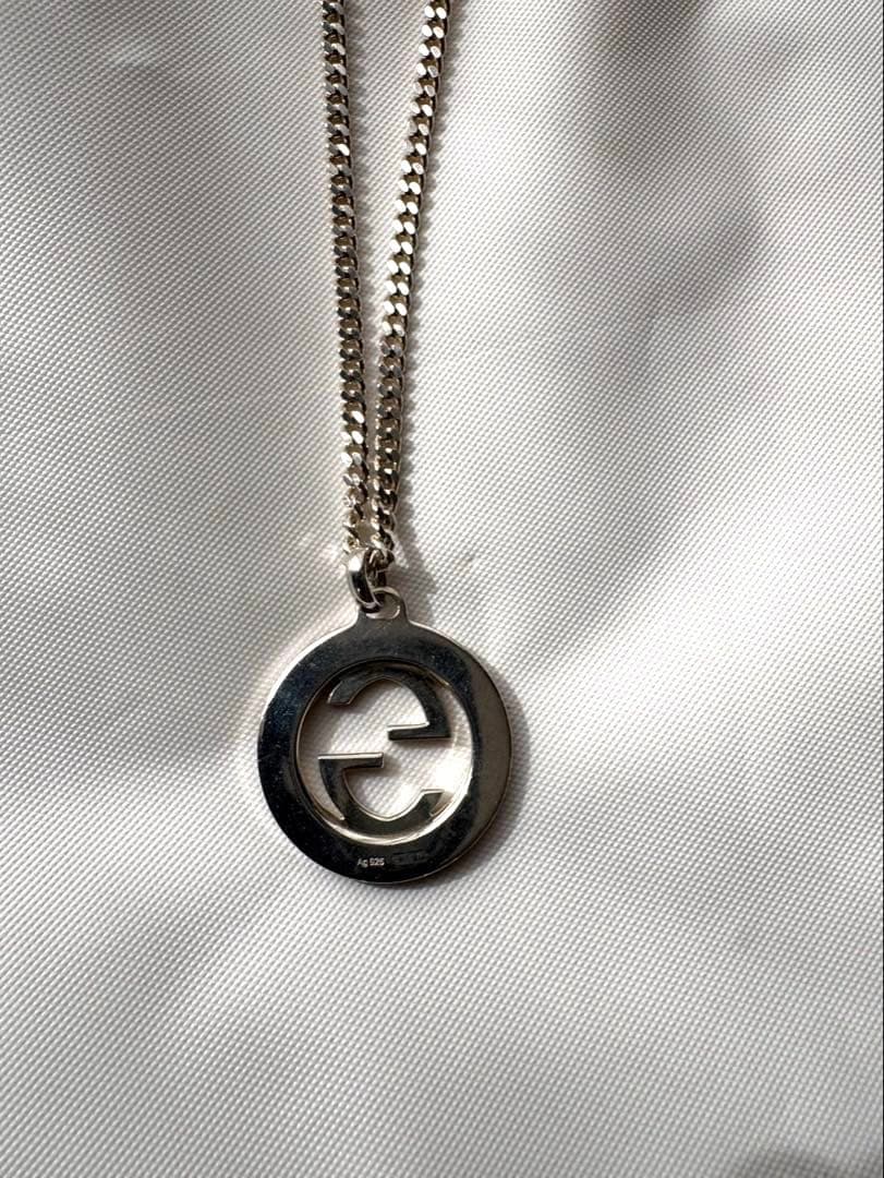 Eco Jewel GUCCI ネックレス 925純正チェーン 男女兼用