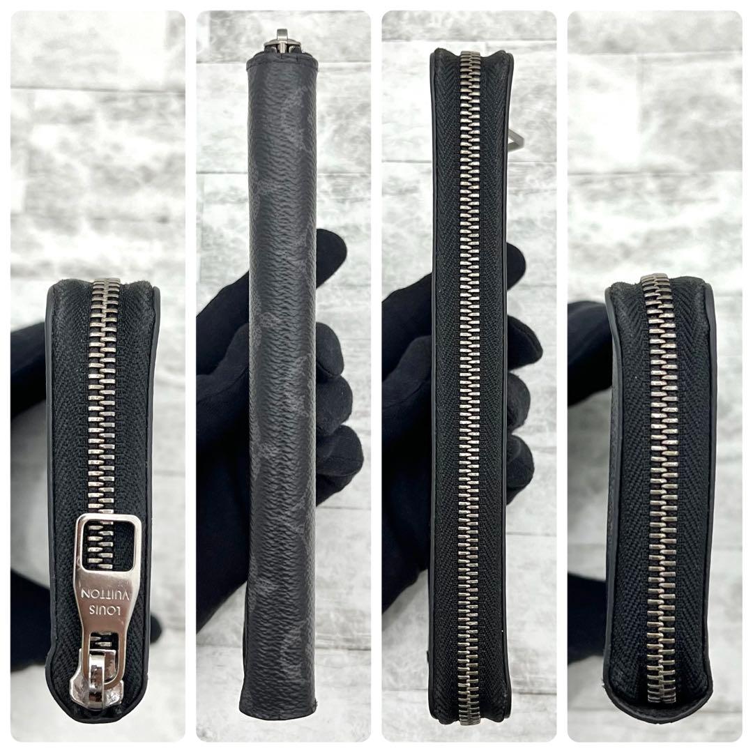 ★極美品★　ルイヴィトン　ジッピーウォレット　ヴェルティカル　エクリプス　メンズ