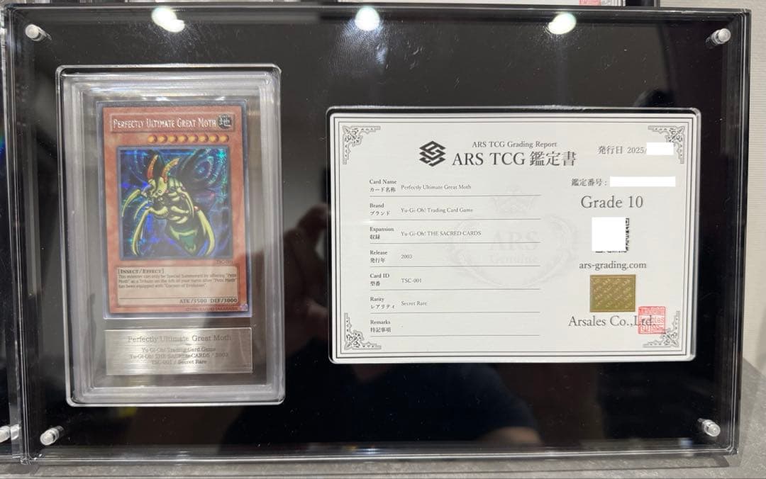 C*様 ホーリーナイトドラゴン　究極完全態グレートモス　ARSgrade10海外