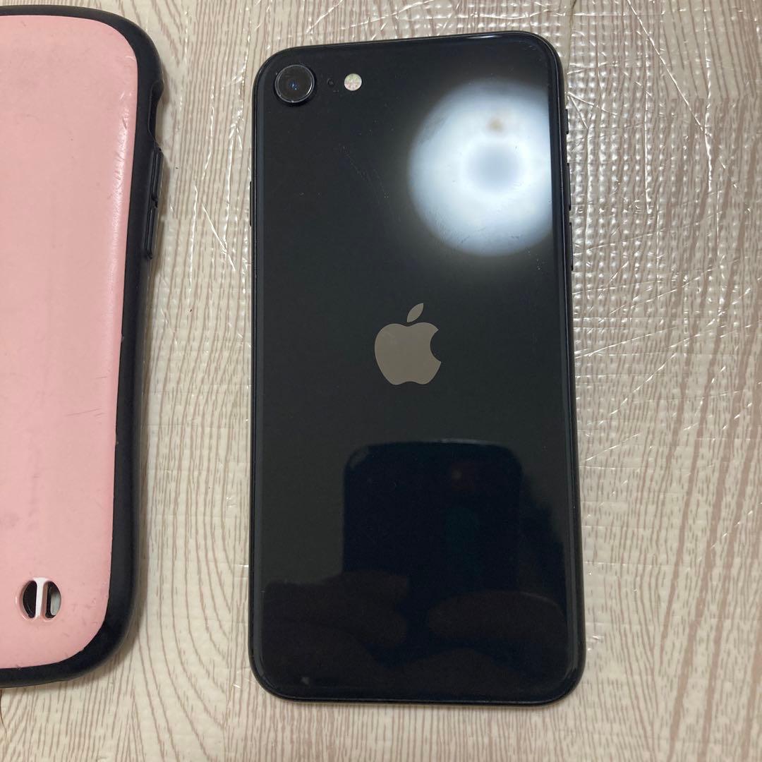 iPhone 128GB 本体 simフリー　iFaceケース付き