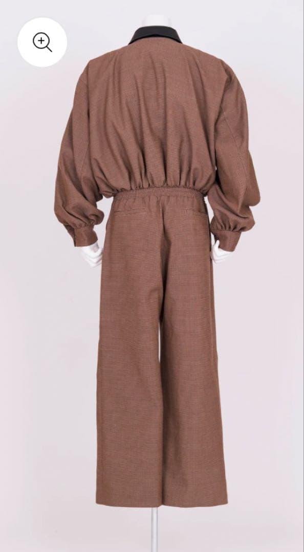 VIVIANO Puff Sleeve Jumpsuit ジャンプスーツ