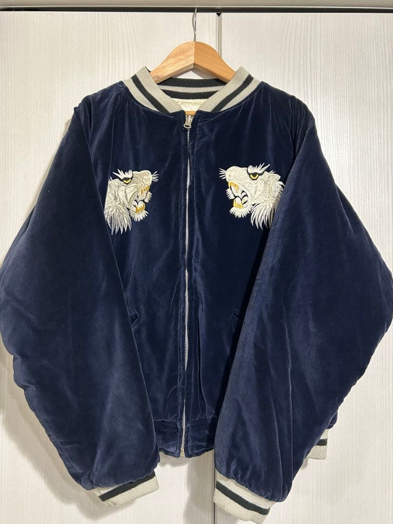 スカジャン、刺繍、ジャケット