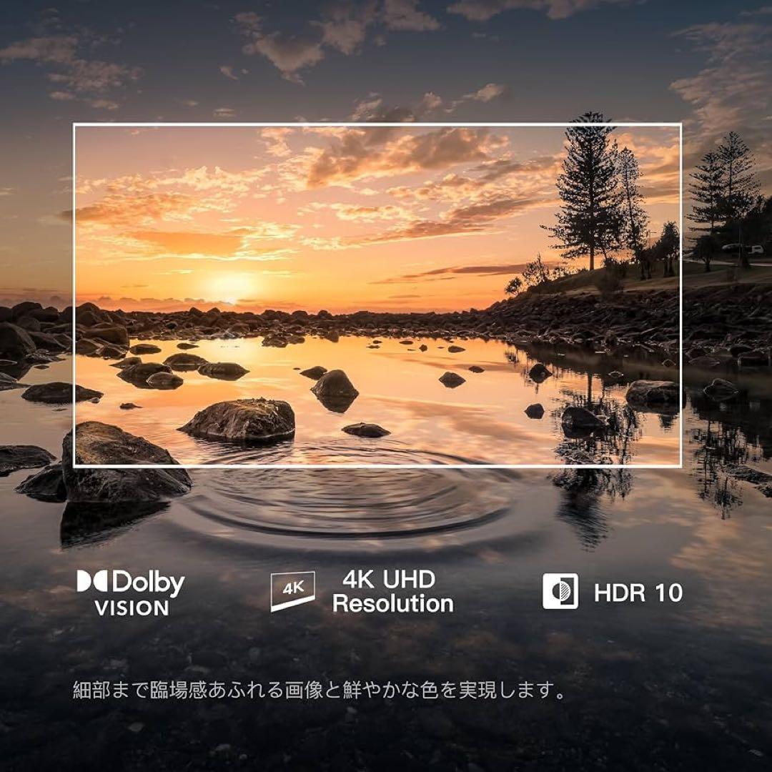 FPD チューナーレステレビ 50V型 4K Google TV
