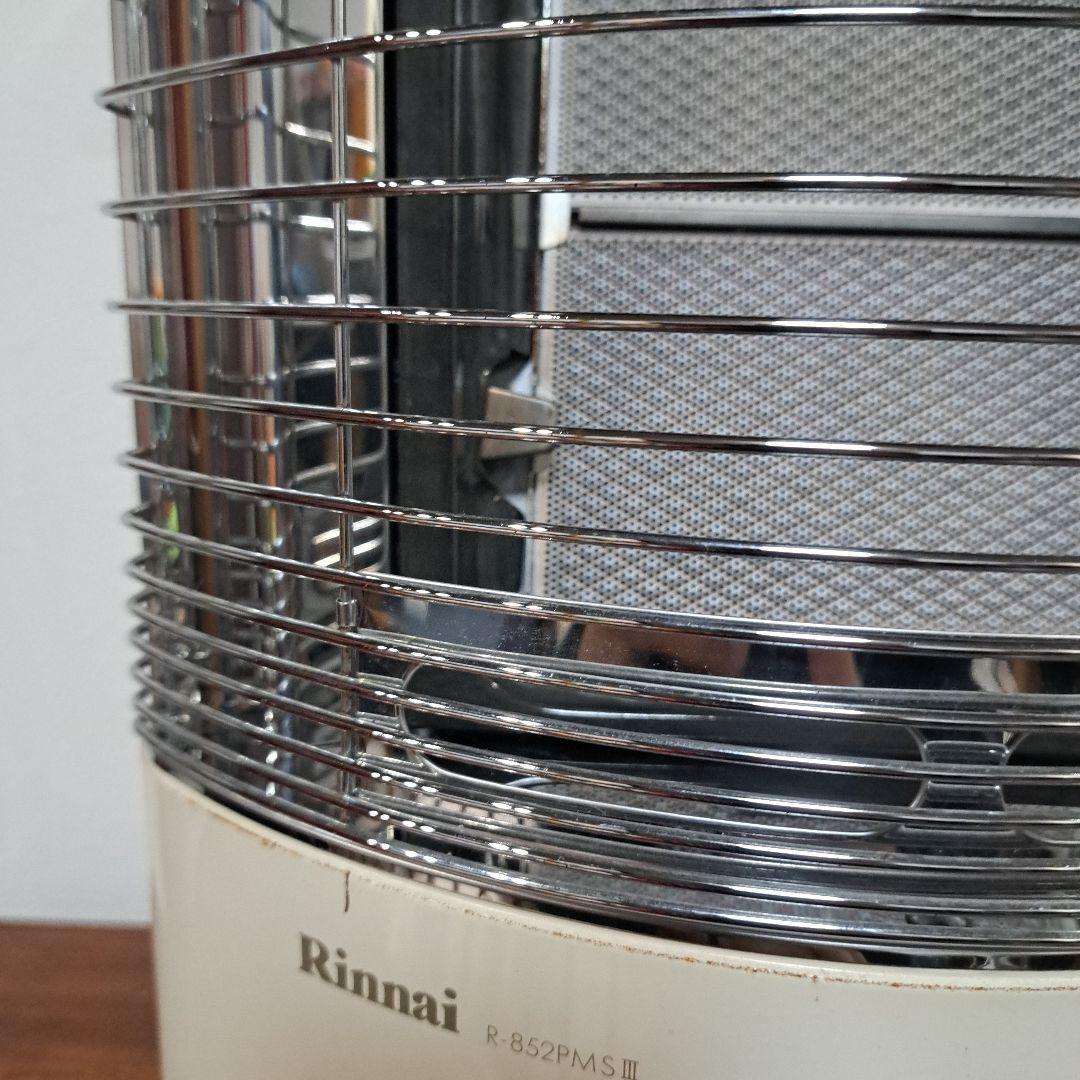 リンナイ　 ガスファンヒーター　R-852PMSⅢ　都市ガス