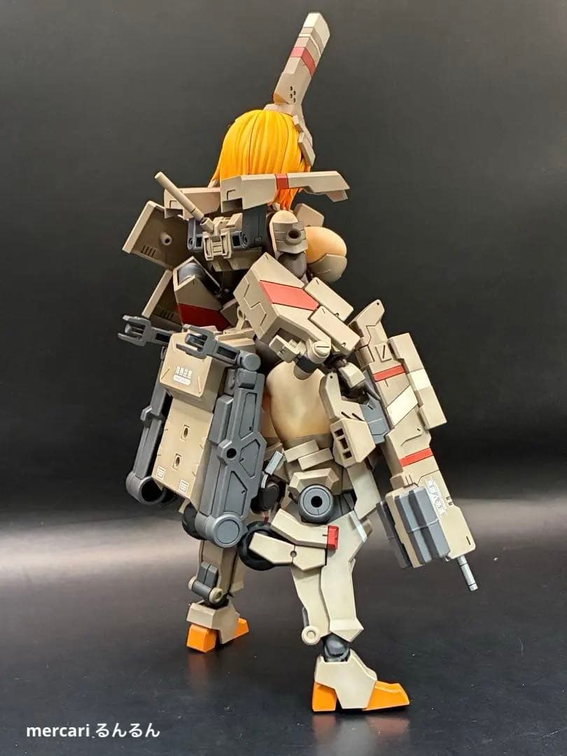 フレームアームズ・ガール 輝鎚・甲　塗装完成品