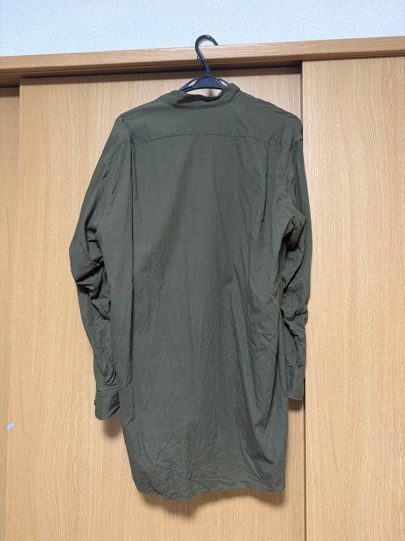 【新品】COMOLI ベタシャン プルオーバーシャツ / サイズ 1