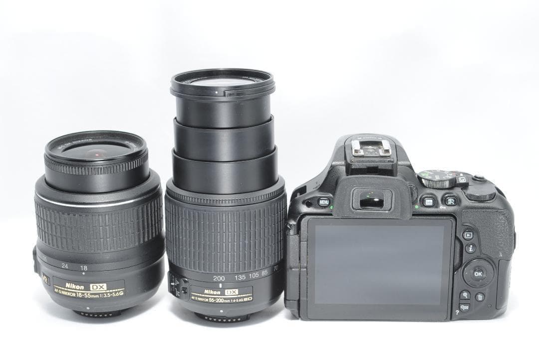 お子様も風景も綺麗に❤️Nikon D5500✨すぐ使えてWi-Fiでスマホ転送