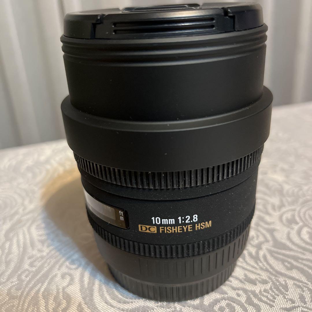 シグマフィッシュアイ10 m m レンズ